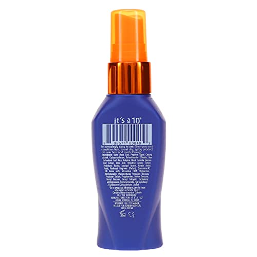 It's a 10 Haircare Miracle Leave-In Plus Keratin, 2 fl. oz. (Pack of 2)