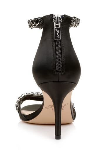 Jewel Badgley Mischka Caroline Embellished Strap Evening Shoe