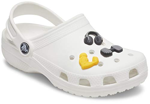 Crocs Jibbitz 5-Pack Sport Shoe Charms | Jibbitz for Crocs, 19th Hole, One Size