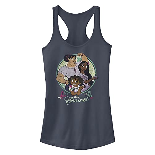 Disney Junior's Encanto Sisters Racerback Tank Top, Indigo, Extra Small