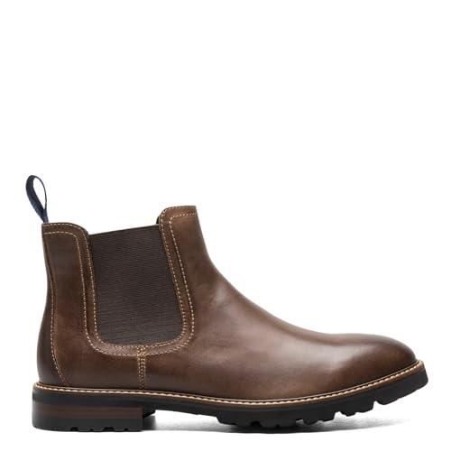 Florsheim Mens Renegade Plain Toe Gore Boot Cognac 10 M (D)