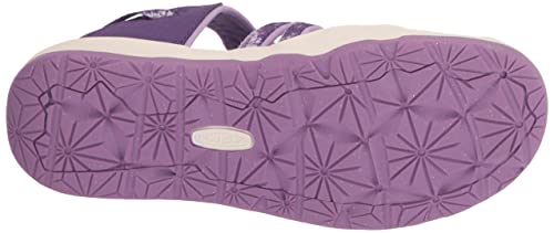 KEEN Moxie Closed Toe Casual Sandals, Multi/English Lavender, 1 US Unisex big kid