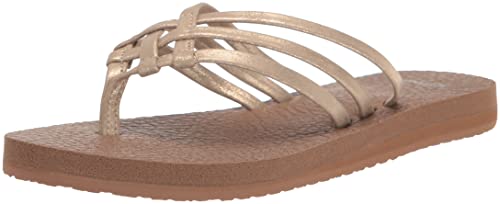 Sanuk Yoga Sandy Metallic Champagne 5 B (M)