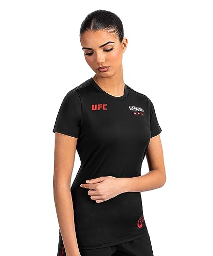 Venum Women's Standard UFC Adrenaline Fight Week Dry-TECH T-Shirt Black