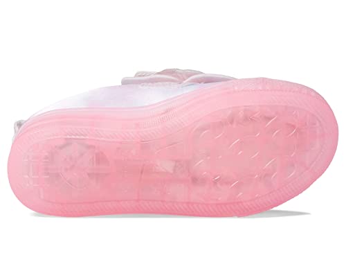 Skechers Girls Shuffle Brights Sneaker, Pink/Multi, 13.5 Little Kid