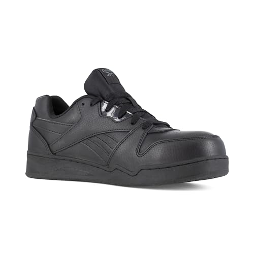 Reebok Work Men's RB4160 BB4500 Safety Composite Toe Low Cut Work Sneaker Black, 4.5