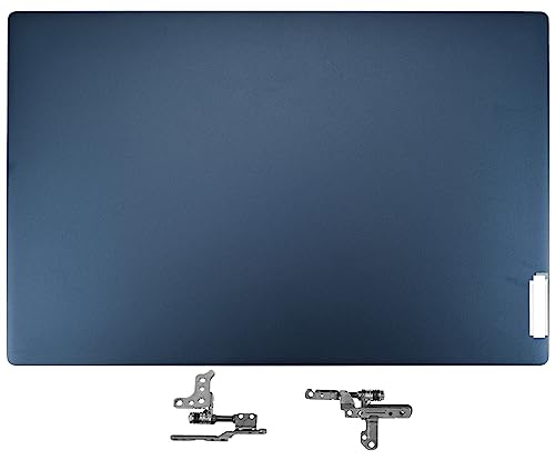 Replacement LCD Back Cover Top Lid with Hinges for Lenovo ideapad 5-15ITL05 5-15IIL05 5-15ARE05 Series Laptop 5CB0Z31048, Dark Blue
