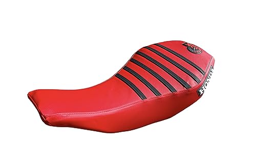 QK RACING Seat Cover - Compatible Fit for Honda 2008-2018 TRX400EX TRX 400EX TRX 400 EX Quad (Red)