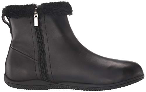 SoftWalk Women's Helena Ankle Boot, Smoke Nubuck, 9 Narrow