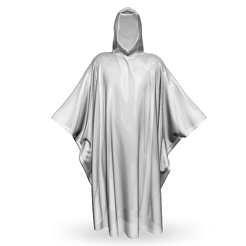 SaphiRose Disposable Rain Ponchos Emergency Clear Poncho