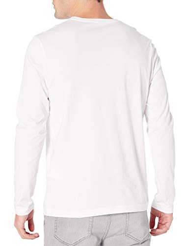 Nautica Men's Crewneck Long-Sleeve T-Shirt, DarkOlive, XXL