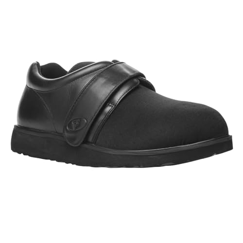 Propet Men's MPED3 Pedwalker 3 Oxford,Black,8.5 X (US Men's 8.5 EEE)