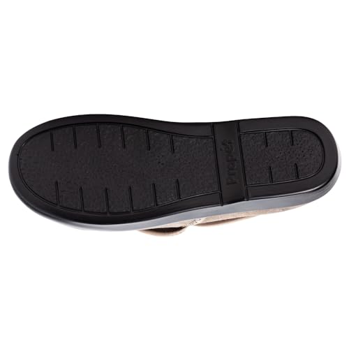 Propét Womens Colbie Slipper, Black, 7.5 US