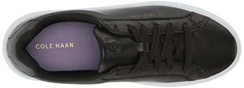 Cole Haan Women's Grand Crosscourt Daily Sneaker, Black/Black, 8