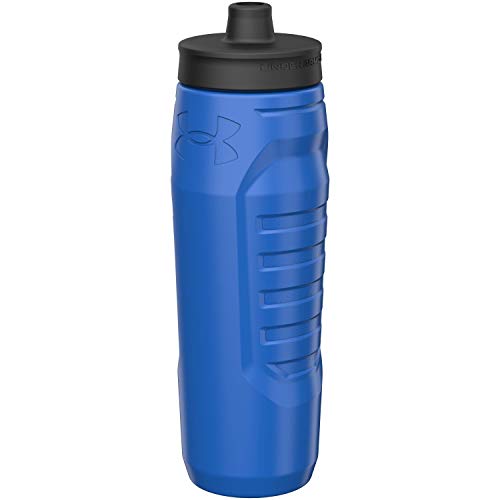 Under Armour Sideline Squeeze Water Bottle, Designed with Quick-Shot Lid, Quick & Easy Hydration, 32 oz