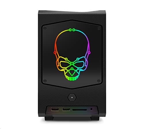 Intel NUC 11 Extreme Mini Desktop NUC11BTMi9 Black i9-11900KB 8-Core, 16GB RAM, 1TB PCIe SSD, UHD, WiFi 6, Bluetooth 5.2, Ethernet LAN (RJ-45), SD Card, Win10H with Hub