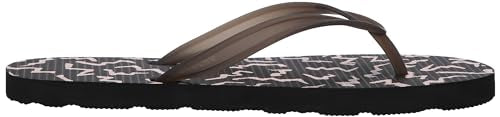 Volcom Men's Rocker Flip Flop Sandal, Asphalt Black, 6