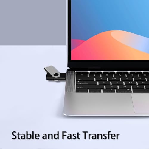 EASTBULL 16GB Bulk Flash Drives 50 Pack Flash Drives Pack USB 2.0 Thumb Drives Bulk Swivel USB Drives Bulk with Strings (16GB)