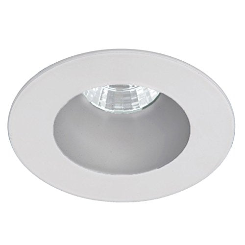 WAC Lighting R3BRD-S930-WT Oculux 3.5" LED Round Open Reflector Trim Engine in White Finish; Spot Beam, 90+CRI and 3000K