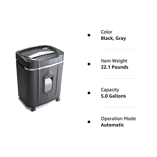 Aurora Professional Grade High Security 12-Sheet Micro-Cut Paper/CD and Credit Card Shredder/ 60 Minutes Continuous Run Time