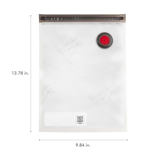 ZWILLING Fresh & Save 20-pc Vacuum Sealer Bags, Sous Vide Bags, Meal Prep - Medium