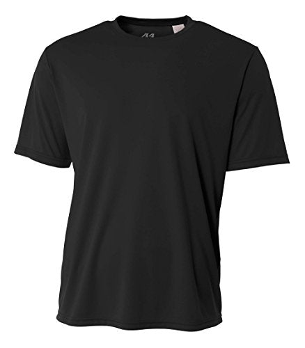 A4 Youth Cooling Performance Crew Short Sleeve, Texas Orange, Small