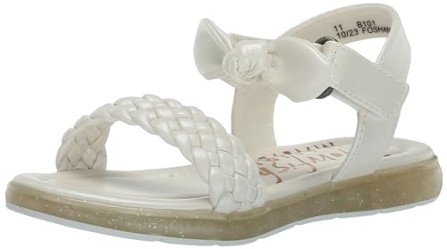 Blowfish Malibu Kids Miffy-t Sandal, Pearl White, 6