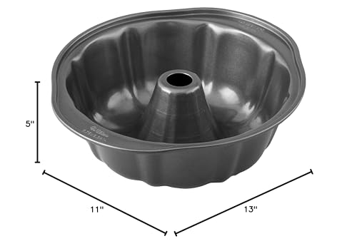 Wilton Perfect Results Premium Non-Stick 9-Inch Fluted Tube Cake Pan, Set of 2