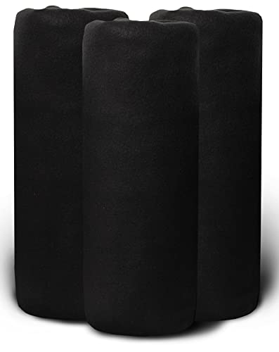 Yacht & Smith Soft Fleece Blankets 50 X 60, Lightweight, Cozy Warm Throws Dark Colorful Blanket Sofa Travel Outdoor, Wholesale