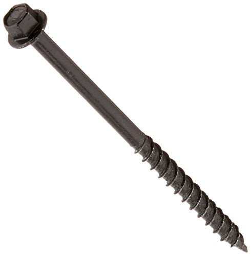 Hillman 47812 TimberTite Landscape Screw, 1/4" x 4", 50-Pack, 50 Pieces