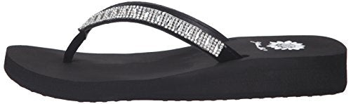 Yellow Box Women's Zemily Sandal, Clear, 8 Medium US