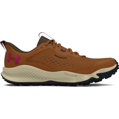 Under Armour Women's Charged Maven Trail, (103) Pewter/Anthracite/Nova Orange, 11, US