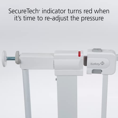 Safety 1st Easy Install 28" High Walk Thru Gate, Fits Between 29" and 38"