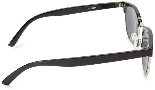 A.J. Morgan Soho Rectangular Sunglasses, Black, 52 mm