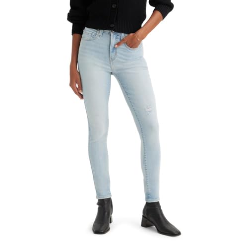 Levi's Women's Premium 721 High Rise Skinny Jeans (Also Available in Plus), (New) Blue, 24 Short