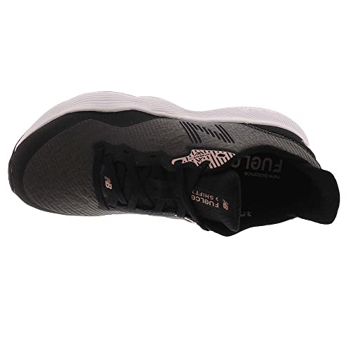 New Balance Women's FuelCell Shift Tr V1 Cross Trainer, Black/Rose Gold Metallic, 8