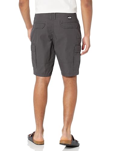 Billabong Men's Classic 21 Inch Outseam Stretch Cargo Walk Short, Military Camo