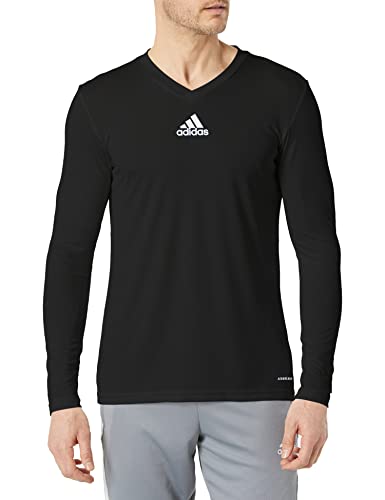 adidas mens Team Base Tee Shirt, Black, X-Small US