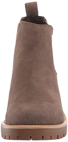 Blondo Women's Mayes Chelsea Boot, Dark Taupe, 9 Wide