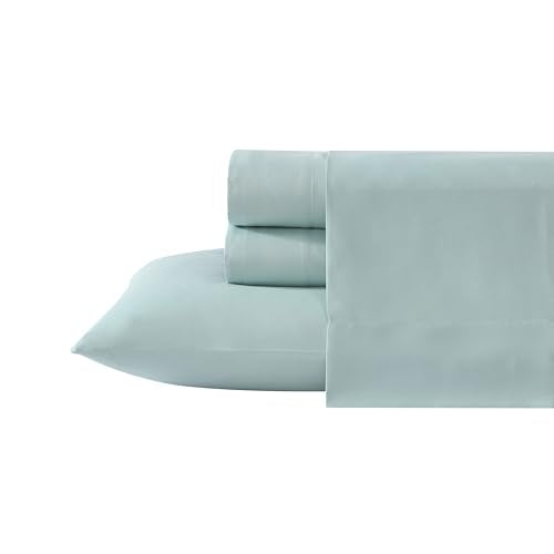 1888 Mills Twin Sheet Set – 3 Piece Bedding – Soft and Shrinkage Resistant Deep Pockets True Classic Microfiber Bed Sheet Set (Blue, Twin)