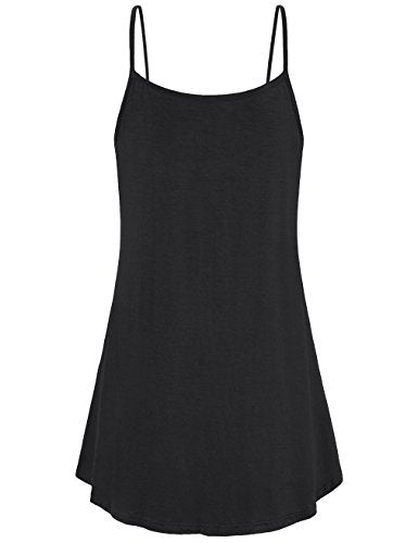 Viracy Cute Tank Tops for Women, Dressy Tops for Women Summer Clothes Comfy Relaxed Fit Camisoles Night Out Wear Strappy Cami Shirts Flowy Flattering Tunic Dress Juniors Work Office Apparel Red Large