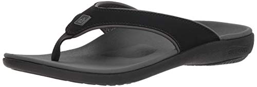 Spenco Women's Flip-Flop, Carbon/Pewter, 13 Wide