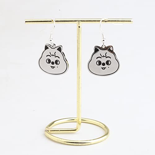 Stay Earrings Skz Member Gift Stay Merch Stay Fan Gift Stay Animal Charms Earrings (Bear)