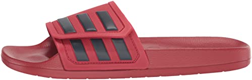 adidas Unisex Adilette Tnd Slide Sandal, Real Red/Black/Black, 4 US Men