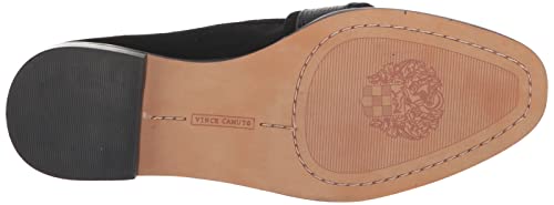 Vince Camuto Women's Footwear Women's Cenkanda Buckle Loafer Flat, Root Beer, 10