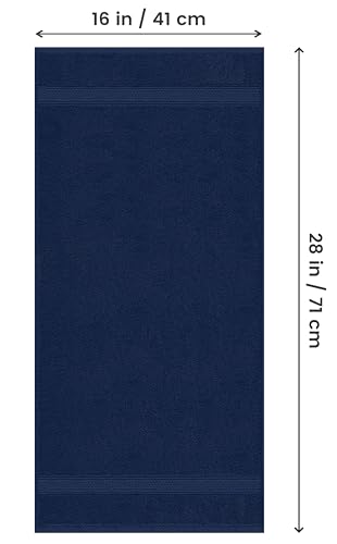 Utopia Towels 6 Piece Premium Hand Towels Set, (16 x 28 inches) 100% Ring Spun Cotton, Lightweight and Highly Absorbent Towels for Bathroom, Travel, Camp, Hotel, and Spa (Beige)