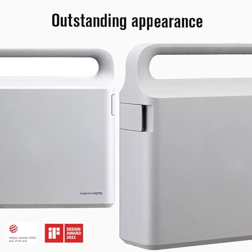 HOTO Cordless Brushless Drill Tool Set, Variable Speed, Hidden Buckle, Unique LED Screen, Intelligent Digital Display, Safe, Exquisite & Practical, High-end Drill Kit for Home/Daily Use