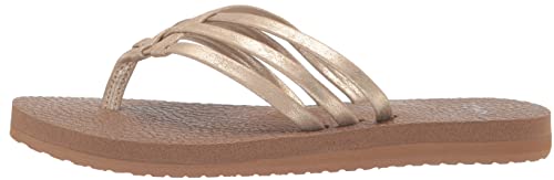 Sanuk Yoga Sandy Metallic Champagne 5 B (M)