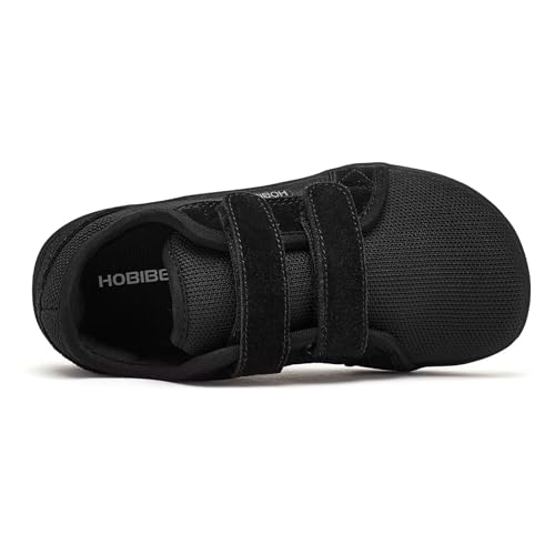 HOBIBEAR Kids Barefoot Shoes Minimalist | Zero Drop | Wide Width Fashion Sneaker Boys/Girls Toddler/Little/Big(A-Green, 2 Little Kid)