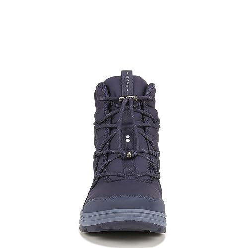 Ryka Womens Brae Water-Repellent Winter Snow Boot Blue 9 M